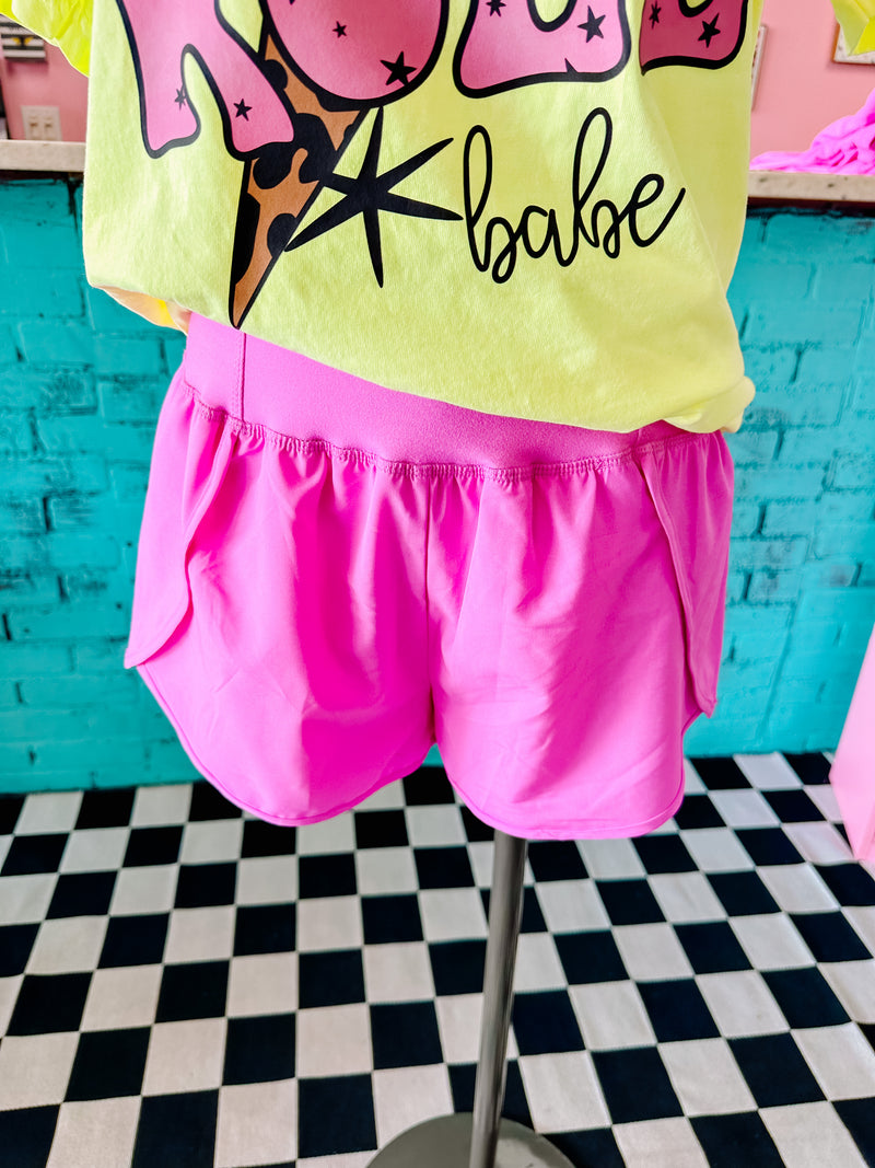 Neon Rock & Roll Babe Graphic (3-4 DAY TAT TIME)