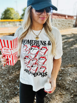 Homeruns & Hotdogs Graphic