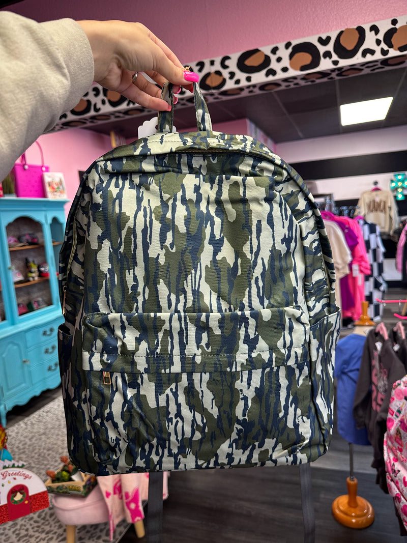 Camo Backpack