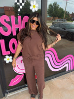 Fall Day Matching Set- Brown