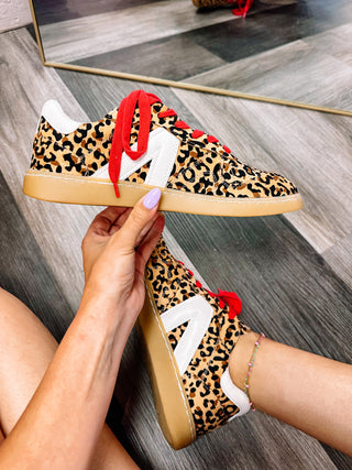Mia Leopard Sneakers