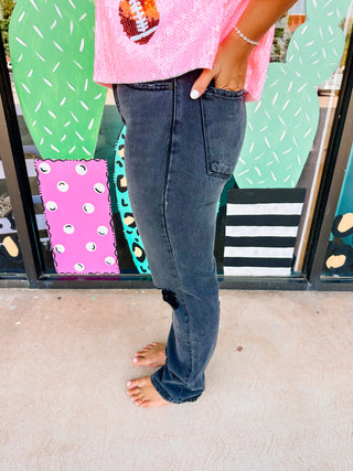 Kancan High Rise 90’s Boyfriend Fit Jeans