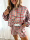 Plaid Two Piece Sleep Set