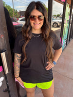 Windbreaker Running Shorts- Neon Yellow
