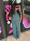 Fall Day Matching Set- Jade