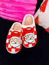 Santa Checkered Slippers