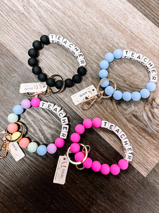 Stretchy Teacher Keychains