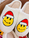 Smiley Christmas Slippers