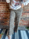 Leopard High Rise Wide Leg Cello Jeans