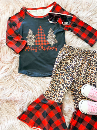 Cheetah Merry Christmas Set