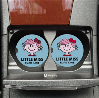 Little Miss Road Rage Car Coasters