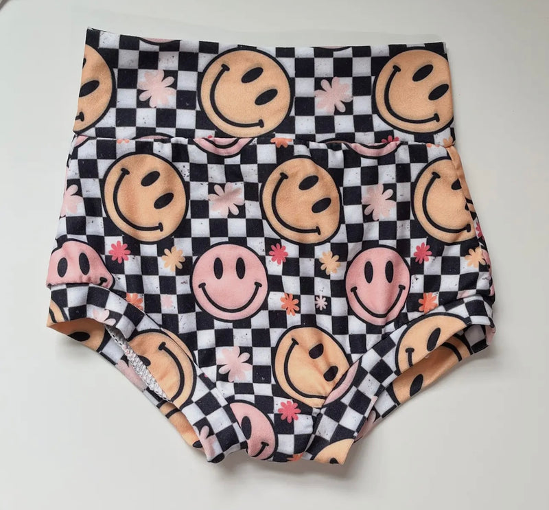 Retro Checkered Baby Bummies