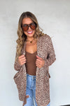 Cheetah Print Cardigan