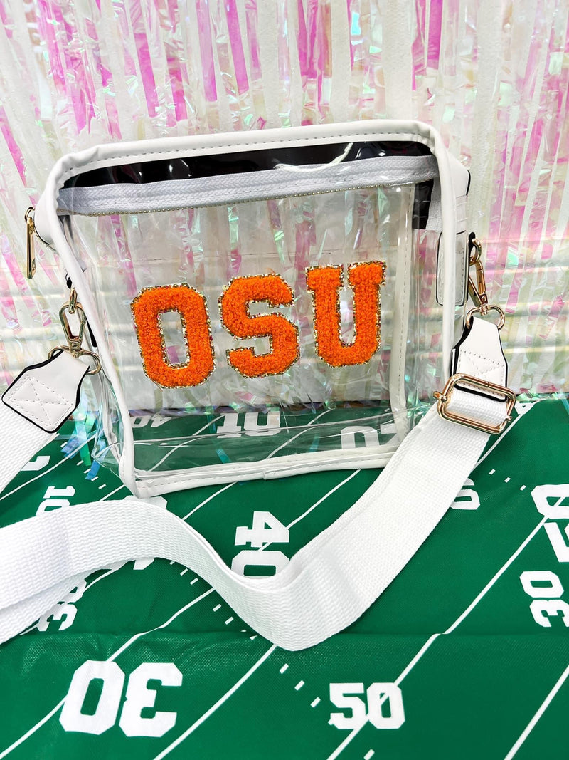 Clear OSU Crossbody Purse