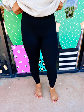 Black Buttery Soft Leggings