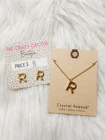 Gold Initial Jewelry- NECKLACE (FINAL SALE)