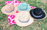 Summer Beach Hats - 4 colors!