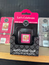 Vent Clip- Let's Celebrate