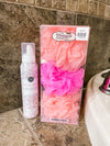3 Piece Shower Pouf