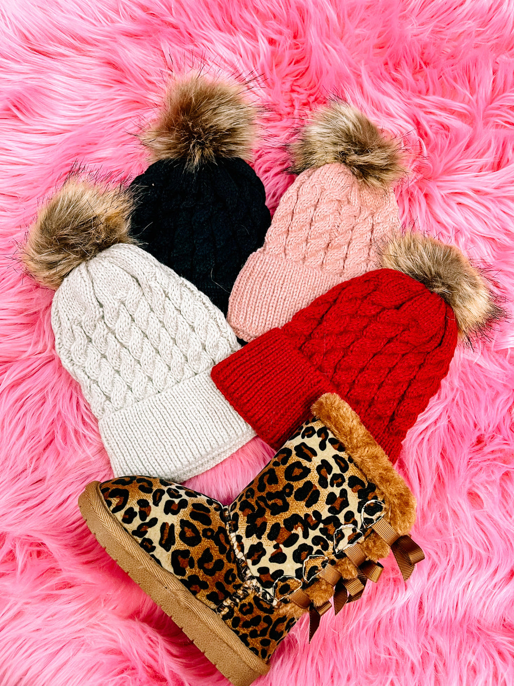 Toddler Beanies With Pom