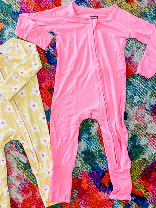 Barbie Pink Zip Onesie